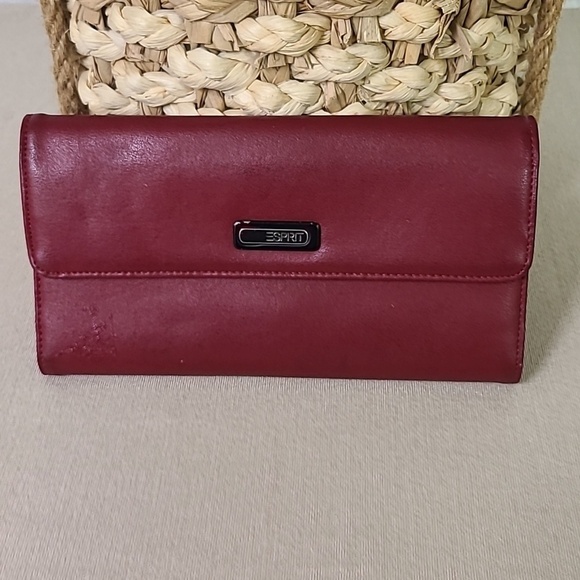 Esprit Handbags - Vintage Espirt Red Wallet